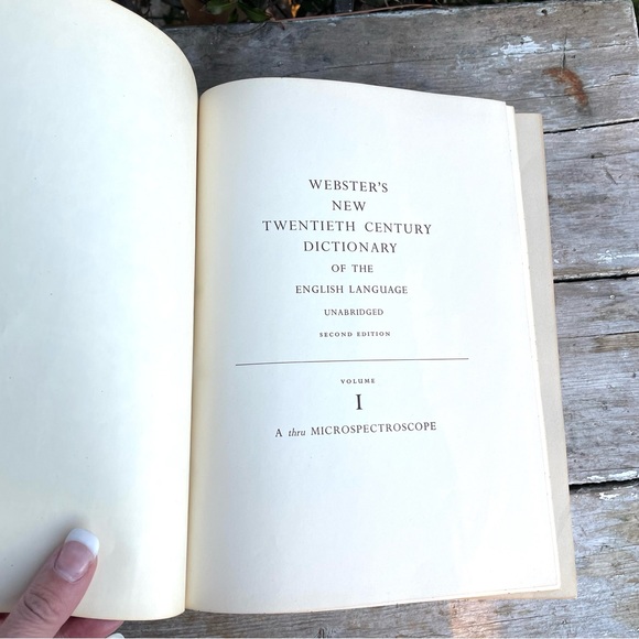 Websters Dictionary new twentieth century 1964 - Picture 10 of 10